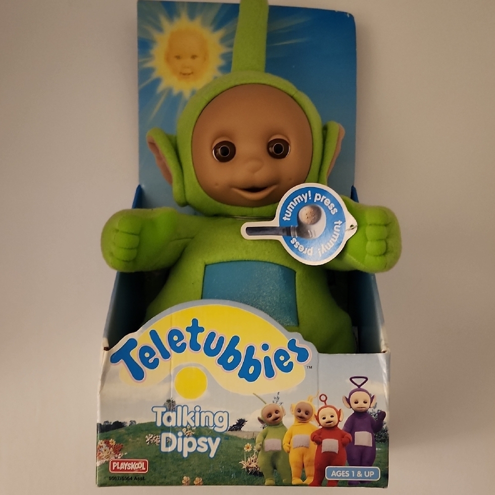 Teletubbies Talking Dipsy Plush Toy - Green